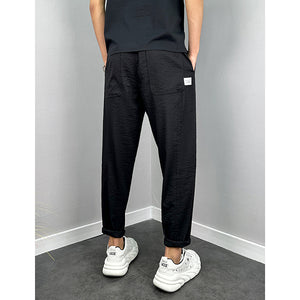 Summer Nine-point Breathable Loose Harem Pants