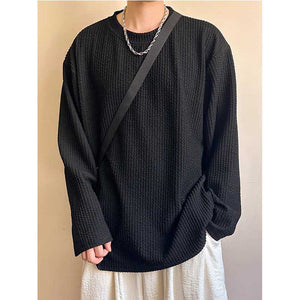 Long-sleeved T-shirt Loose Casual Bottoming Shirt