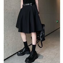 Load image into Gallery viewer, High Waist Pleated Skirt Pants
