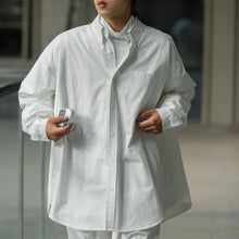 Load image into Gallery viewer, Japanese Cotton Loose Long-sleeved Shirt
