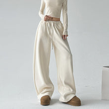 Load image into Gallery viewer, High Waist Wide Leg Thickened Straight Pants
