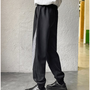 Loose-fit Knitted Drawstring Trousers