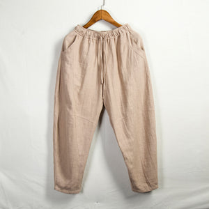 Vintage Loose Linen Wide Leg Casual Pants