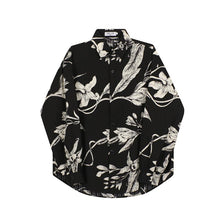 Load image into Gallery viewer, Vintage Flower Print Long Sleeve Shirt
