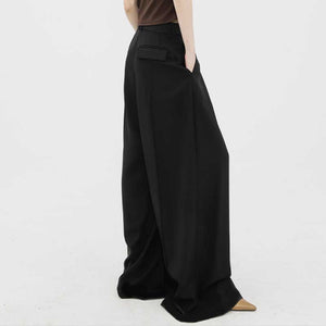 High Waist Casual Loose Suit Pants