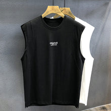 Load image into Gallery viewer, Cotton Sleeveless Loose Sports Vest
