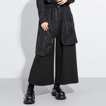 Load image into Gallery viewer, Layered Fake Two-piece Cropped Culottes
