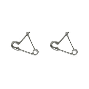 Electroplated Paper Clip Earrings