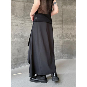 Irregular Men's Loose Skirt