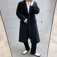 Load image into Gallery viewer, Shoulder Button Mid Length Trench Coat
