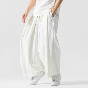 Japanese Retro Loose Wide-leg Flared Pants