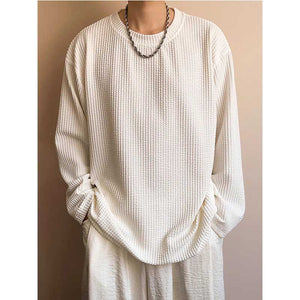 Long-sleeved T-shirt Loose Casual Bottoming Shirt