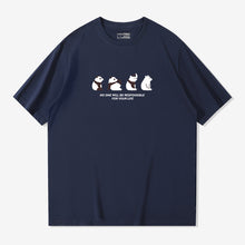 Load image into Gallery viewer, Panda Loose Casual T-Shirt
