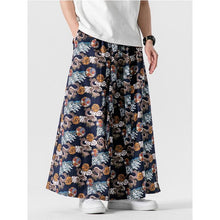 Load image into Gallery viewer, Straight Culottes, Loose Printed Trousers
