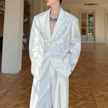 Load image into Gallery viewer, Sequined Casual Loose Suit Jacket
