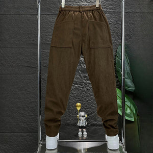 Corduroy Slim-fitting Loose Warm Casual Pants