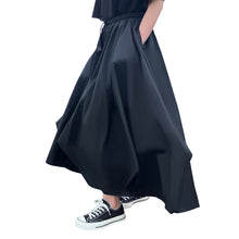 Load image into Gallery viewer, Drawstring Pocket Irregular Culottes
