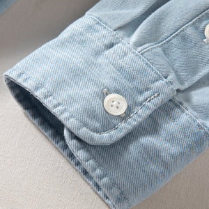 Denim Loose American Casual Shirt Jacket