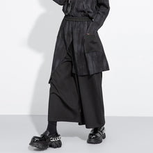 Load image into Gallery viewer, Layered Fake Two-piece Cropped Culottes
