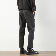 Load image into Gallery viewer, Wool Slim-fit Straight-leg Casual Suit Pants
