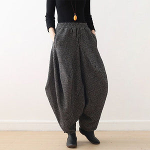 Vintage Knit Wide Leg Loose Bloomers