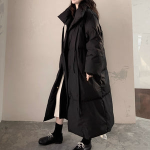 Mid-length Loose Down Jacket