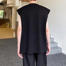 Load image into Gallery viewer, Metal Trim Sleeveless T-Shirt
