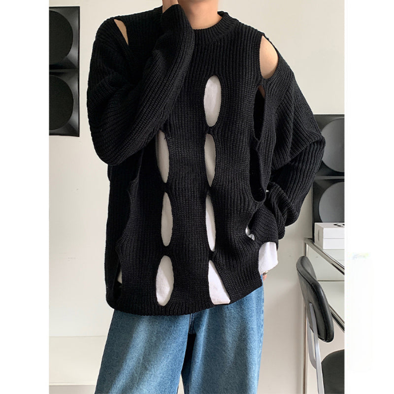 Hollow Hole Loose Sweater