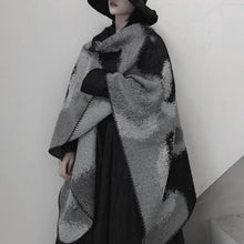 Load image into Gallery viewer, Simple Autumn Winter Reversible Shawl
