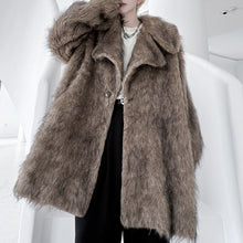 Load image into Gallery viewer, Warm Artificial Fur Oversized Coat
