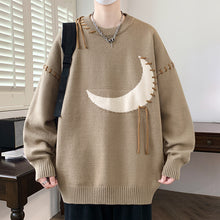 Load image into Gallery viewer, Loose Crew Neck Drop Shoulder Sleeve Sweater
