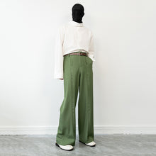 Load image into Gallery viewer, High Waist Loose Drape Casual Trousers
