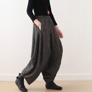 Vintage Knit Wide Leg Loose Bloomers