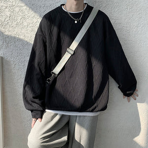 Loose Round Neck Sweatshirt