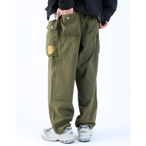 Japanese Straight Loose Cargo Pants