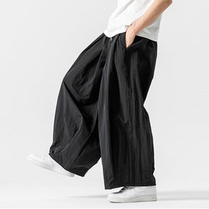 Japanese Retro Loose Wide-leg Flared Pants