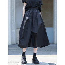 Load image into Gallery viewer, Irregular Black Casual Skirt
