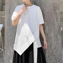 Load image into Gallery viewer, Irregular Hem Short Sleeve T-Shirt
