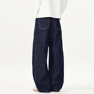 Vintage Wide-leg Loose-fitting Scimitar Jeans