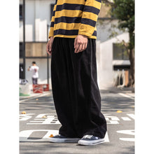 Load image into Gallery viewer, Japanese Retro Loose Corduroy Wide-leg Pants
