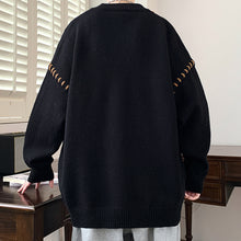 Load image into Gallery viewer, Loose Crew Neck Drop Shoulder Sleeve Sweater
