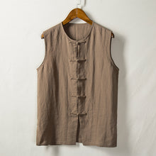 Load image into Gallery viewer, Loose Linen Casual Vest
