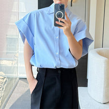 Load image into Gallery viewer, Loose Casual Shirt with Wide Sleeves
