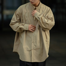 Load image into Gallery viewer, Japanese Cotton Loose Long-sleeved Shirt
