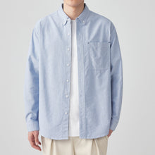 Load image into Gallery viewer, Cotton Oxford Long Sleeve Shirt
