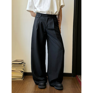 Straight Loose Wide-leg Pants