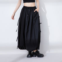 Load image into Gallery viewer, Casual Loose Tie Pleated Pants
