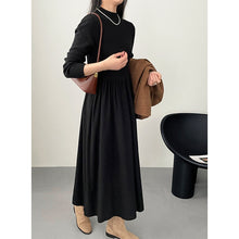 Load image into Gallery viewer, Autumn and Winter Inner Knitted A-line Dress
