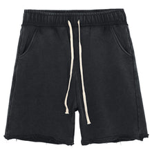 Load image into Gallery viewer, Raw Edge Loose Casual Shorts
