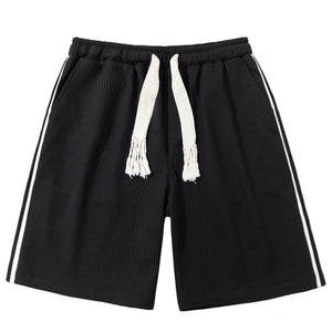 Summer Black Loose Casual Shorts